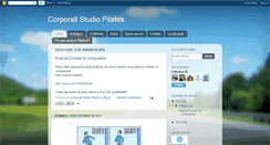 Desktop Screenshot of corporallpilates.blogspot.com