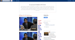 Desktop Screenshot of cazacorruptos-enserie.blogspot.com