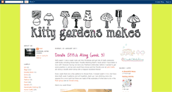 Desktop Screenshot of kittygardensmakes.blogspot.com