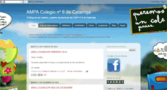 Desktop Screenshot of colegio6catarroja.blogspot.com