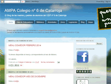 Tablet Screenshot of colegio6catarroja.blogspot.com