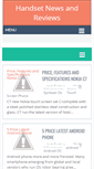Mobile Screenshot of handset-news.blogspot.com