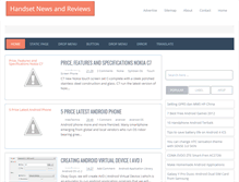Tablet Screenshot of handset-news.blogspot.com