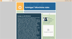 Desktop Screenshot of karengas-lokochona.blogspot.com