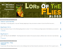 Tablet Screenshot of lordoftheflies8th.blogspot.com