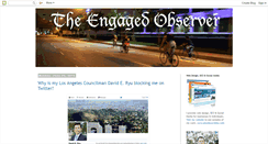 Desktop Screenshot of engagedobserver.blogspot.com