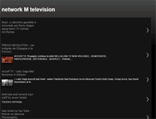 Tablet Screenshot of networkmtelevision.blogspot.com