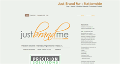 Desktop Screenshot of justbrandme.blogspot.com