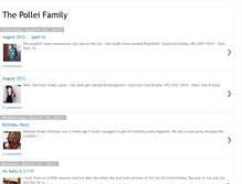 Tablet Screenshot of polleifamily.blogspot.com