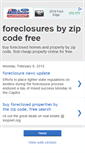 Mobile Screenshot of foreclosuresbyzipcode.blogspot.com