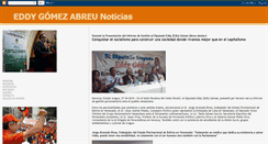 Desktop Screenshot of eddygomezabreunoticias.blogspot.com