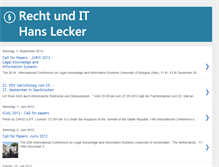 Tablet Screenshot of hanslecker.blogspot.com
