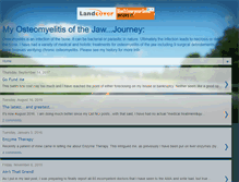 Tablet Screenshot of myosteomyelitisofthejaw.blogspot.com