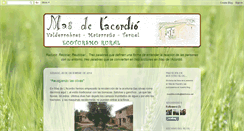 Desktop Screenshot of masdelacordio.blogspot.com