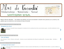 Tablet Screenshot of masdelacordio.blogspot.com