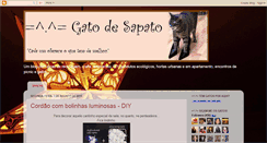 Desktop Screenshot of gatodesapato.blogspot.com