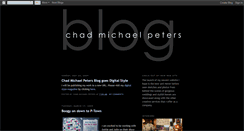 Desktop Screenshot of chadmichaelpeters.blogspot.com