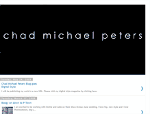 Tablet Screenshot of chadmichaelpeters.blogspot.com