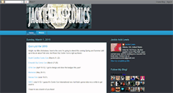 Desktop Screenshot of jackiemakescomics.blogspot.com