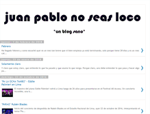 Tablet Screenshot of noseasloco.blogspot.com