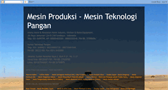 Desktop Screenshot of mesin-produksi-pangan.blogspot.com