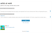 Tablet Screenshot of lorilei-artistatwork.blogspot.com