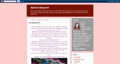 Desktop Screenshot of mareritt.blogspot.com