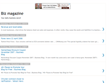 Tablet Screenshot of bizmag.blogspot.com