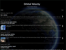 Tablet Screenshot of orbital-velocity.blogspot.com