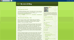 Desktop Screenshot of mynewldblog.blogspot.com