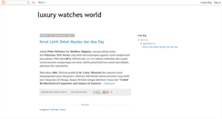 Desktop Screenshot of luxury-watches-world.blogspot.com