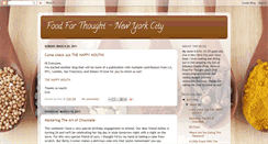 Desktop Screenshot of food4thoughtnyc.blogspot.com