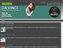 Tablet Screenshot of davinci-olhao.blogspot.com