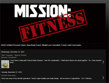 Tablet Screenshot of ginnsfitness.blogspot.com