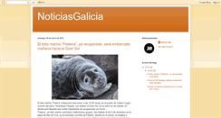 Desktop Screenshot of noticiasdegalicia.blogspot.com