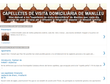Tablet Screenshot of capelletesdevisita.blogspot.com