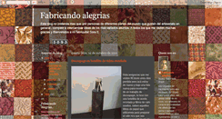 Desktop Screenshot of fabricandoalegrias.blogspot.com