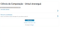 Tablet Screenshot of computacaoararangua.blogspot.com