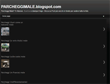 Tablet Screenshot of parcheggimale.blogspot.com
