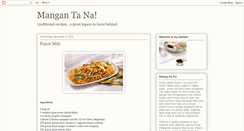 Desktop Screenshot of kapampangankitchen.blogspot.com