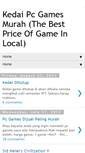 Mobile Screenshot of kedaipcgames.blogspot.com