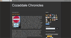 Desktop Screenshot of cozaddalechronicles.blogspot.com