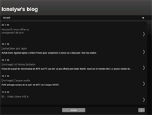 Tablet Screenshot of lonelywsblog.blogspot.com