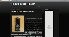 Desktop Screenshot of bigboomtheory.blogspot.com