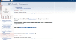 Desktop Screenshot of itsqualityassurance.blogspot.com
