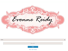 Tablet Screenshot of evonnereidy.blogspot.com