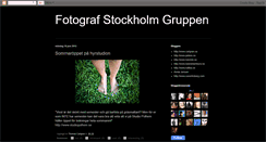 Desktop Screenshot of fotografstockholm.blogspot.com