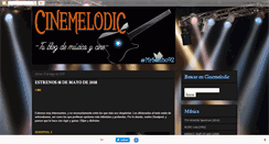 Desktop Screenshot of cinemelodic.blogspot.com