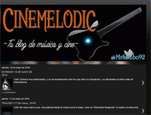 Tablet Screenshot of cinemelodic.blogspot.com