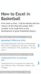 Mobile Screenshot of howexcelinbasketball.blogspot.com